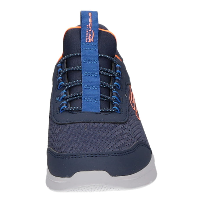 Skechers Slipper/Kletthalbschuh (casual) Microspec Max-BRISK-STRIPE