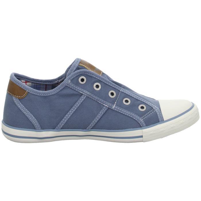 MUSTANG Leinen Slipper/Kletthalbschuh - SchuhEggers.de