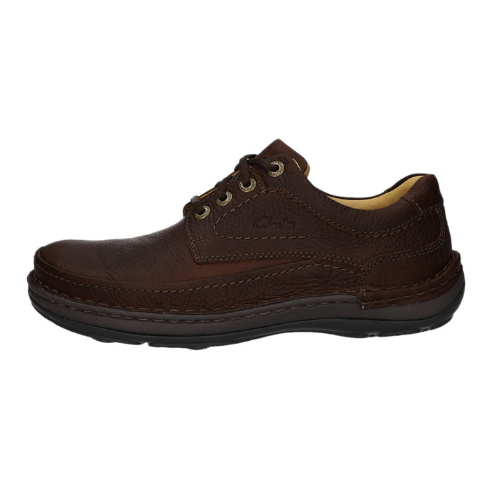 Clarks Schnürhalbschuh mit Mehrweite Freizeit (sportlicher Boden) Nature Three - SchuhEggers.de
