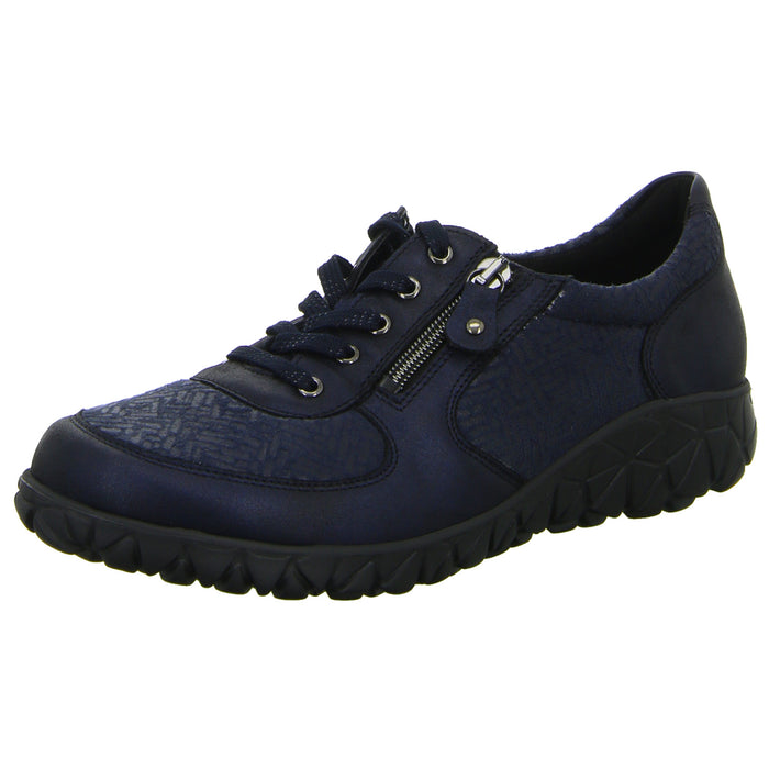 Waldläufer Schnürhalbschuh mit Mehrweite Freizeit (casual)