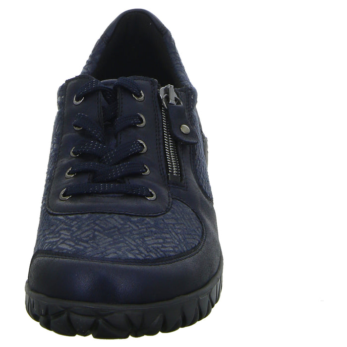 Waldläufer Schnürhalbschuh mit Mehrweite Freizeit (casual)