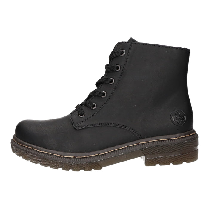 Rieker Schnürstiefelette Kaltfutter bis 35mm Absatz (casual) - SchuhEggers.de