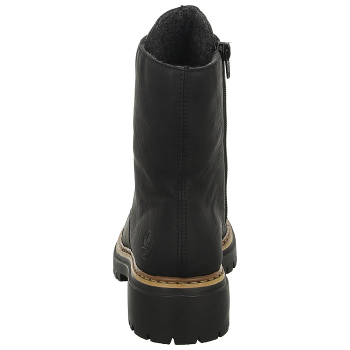 Rieker Schnürstiefelette Kaltfutter bis 35mm Absatz (casual) - SchuhEggers.de
