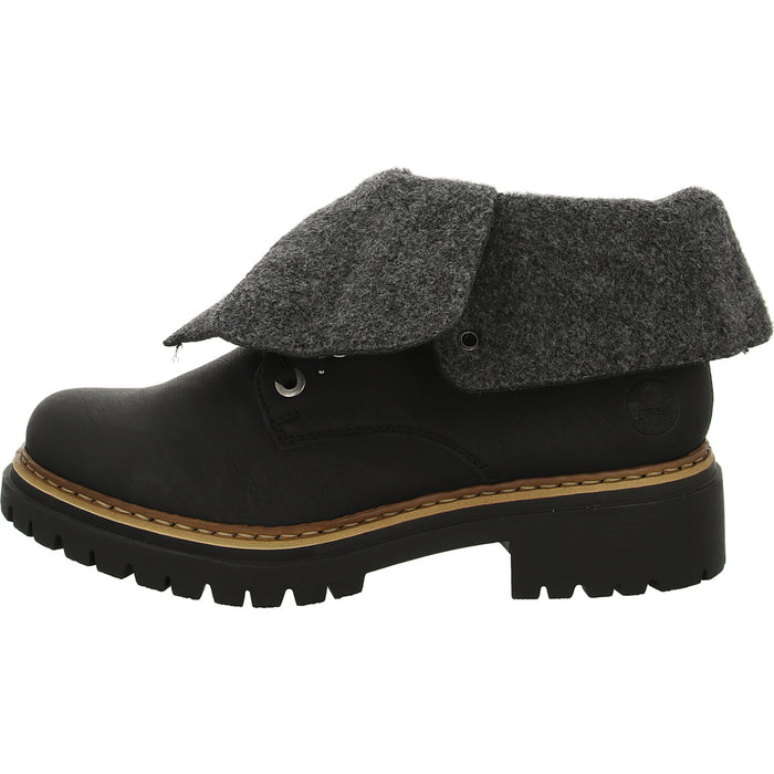 Rieker Schnürstiefelette Kaltfutter bis 35mm Absatz (casual) - SchuhEggers.de