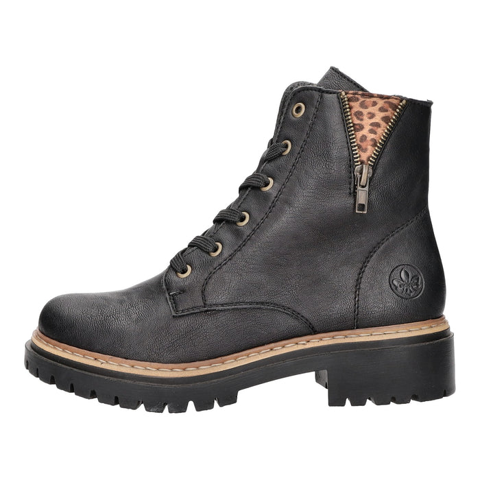 Rieker Schnürstiefelette Kaltfutter bis 35mm Absatz (casual)