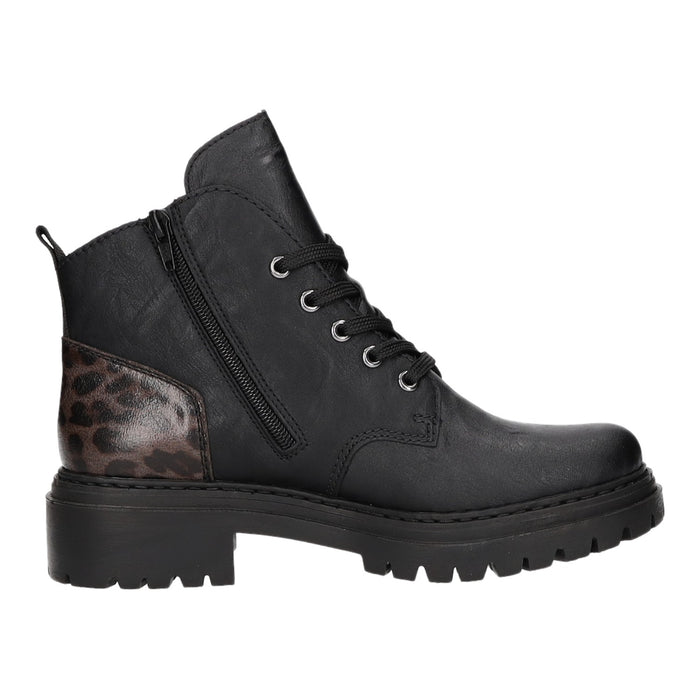 Rieker Schnürstiefelette Kaltfutter bis 35mm Absatz (casual) - SchuhEggers.de