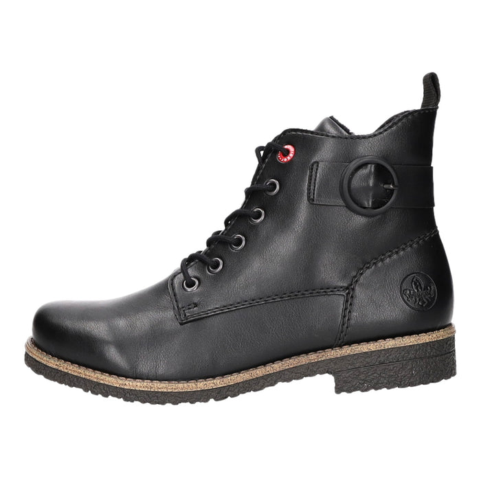 Rieker Schnürstiefelette Kaltfutter bis 35mm Absatz (casual) - SchuhEggers.de