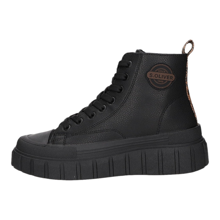 s.Oliver Schnürstiefelette Kaltfutter bis 35mm Absatz (casual)