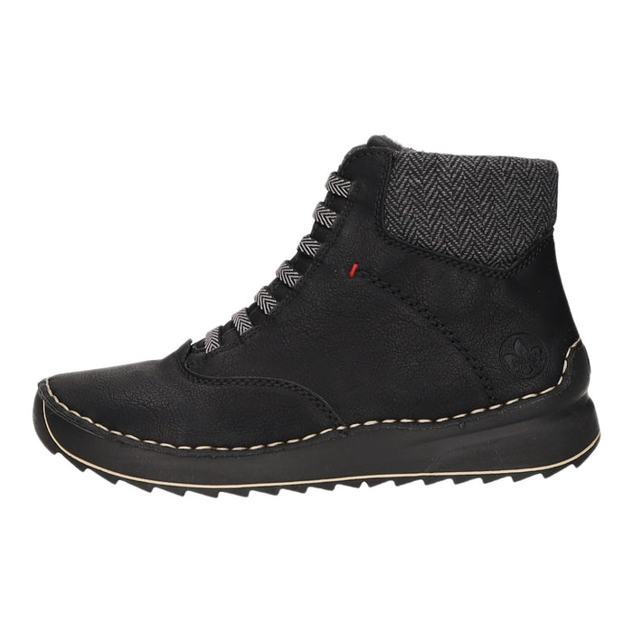 Rieker Schnürstiefelette Kaltfutter bis 35mm Absatz (casual) - SchuhEggers.de