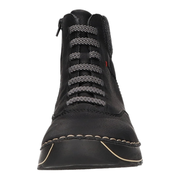 Rieker Schnürstiefelette Kaltfutter bis 35mm Absatz (casual) - SchuhEggers.de