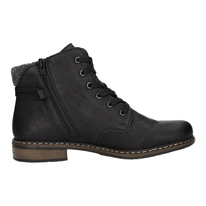 Rieker Schnürstiefelette Kaltfutter bis 35mm Absatz (casual) - SchuhEggers.de