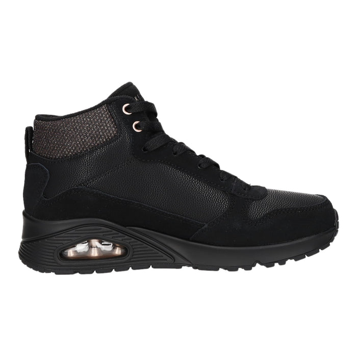 Skechers Schnürstiefelette Kaltfutter bis 35mm Absatz (casual) UNO-STACRE SHINE - SchuhEggers.de