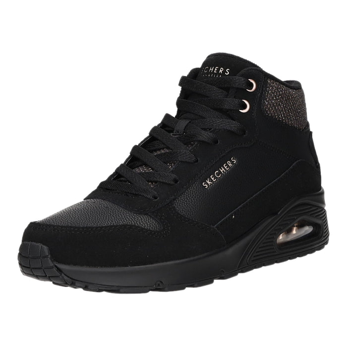 Skechers Schnürstiefelette Kaltfutter bis 35mm Absatz (casual) UNO-STACRE SHINE - SchuhEggers.de