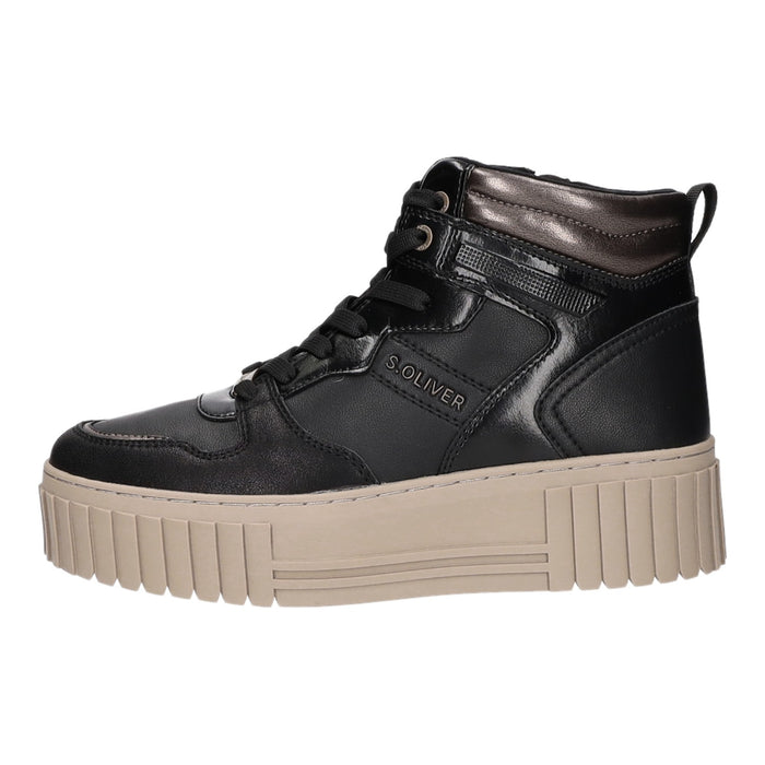 s.Oliver Schnürstiefelette Kaltfutter bis 35mm Absatz (casual)