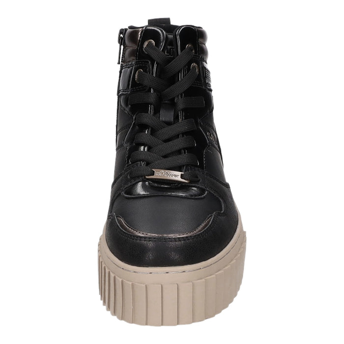 s.Oliver Schnürstiefelette Kaltfutter bis 35mm Absatz (casual)