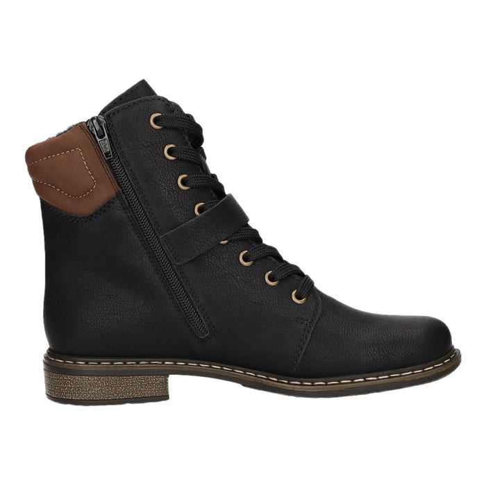 Rieker Schnürstiefelette Kaltfutter bis 35mm Absatz (casual) - SchuhEggers.de