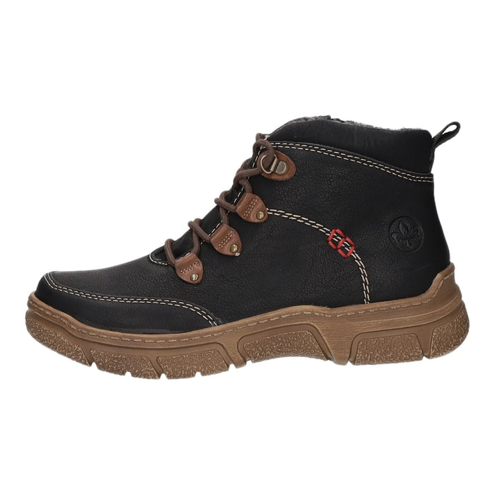 Rieker Schnürstiefelette Kaltfutter bis 35mm Absatz (casual) - SchuhEggers.de