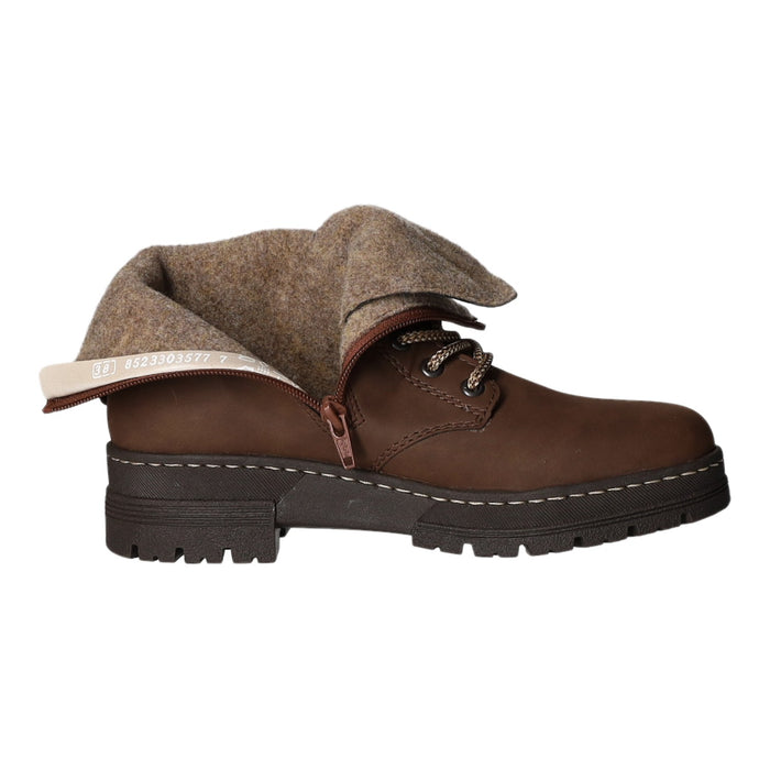 Rieker Schnürstiefelette Kaltfutter bis 35mm Absatz (casual) - SchuhEggers.de