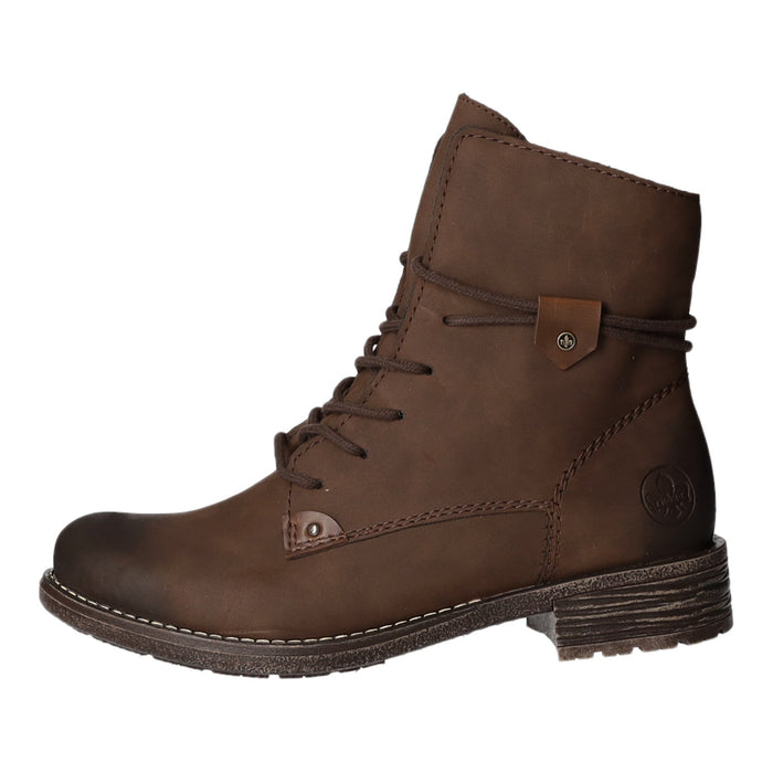Rieker Schnürstiefelette Kaltfutter bis 35mm Absatz (casual) - SchuhEggers.de