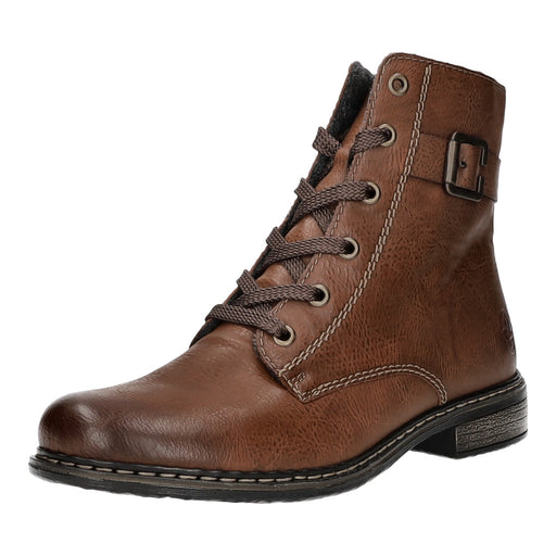 Rieker Schnürstiefelette Kaltfutter bis 35mm Absatz (casual) - SchuhEggers.de