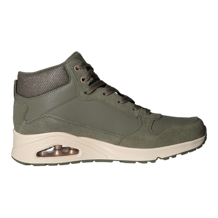 Skechers Schnürstiefelette Kaltfutter bis 35mm Absatz (casual) UNO-STACRE SHINE