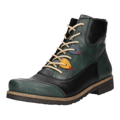 Rieker Schnürstiefelette Kaltfutter bis 35mm Absatz (casual) - SchuhEggers.de