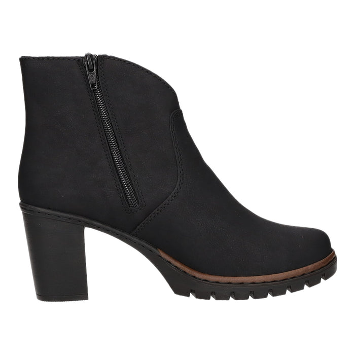 Rieker Schlupf-/Reißverschlußstiefelette Kaltfutter ab 35mm Absatz - SchuhEggers.de