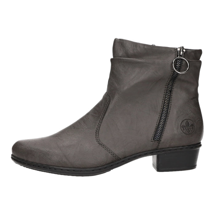 Rieker Schlupf-/Reißverschlußstiefelette Kaltfutter ab 35mm Absatz - SchuhEggers.de