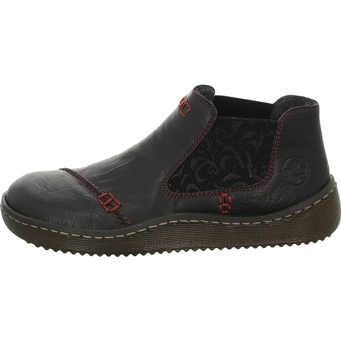 Rieker Schlupf-/Reißverschlußstiefelette Kaltfutter bis 35mm Absatz (casual) - SchuhEggers.de