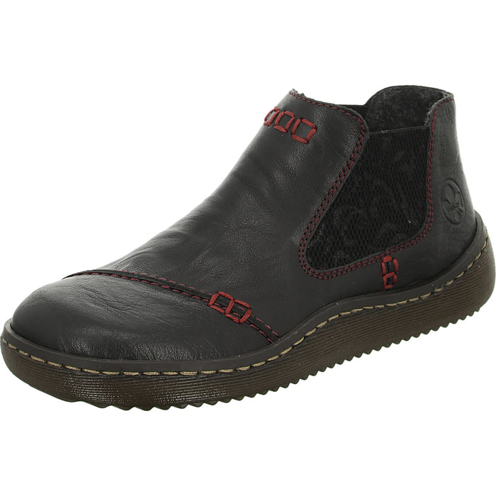 Rieker Schlupf-/Reißverschlußstiefelette Kaltfutter bis 35mm Absatz (casual) - SchuhEggers.de