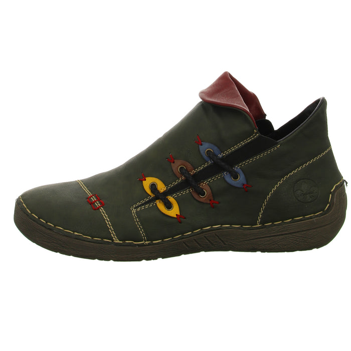 Rieker Schlupf-/Reißverschlußstiefelette Kaltfutter bis 35mm Absatz (casual) - SchuhEggers.de