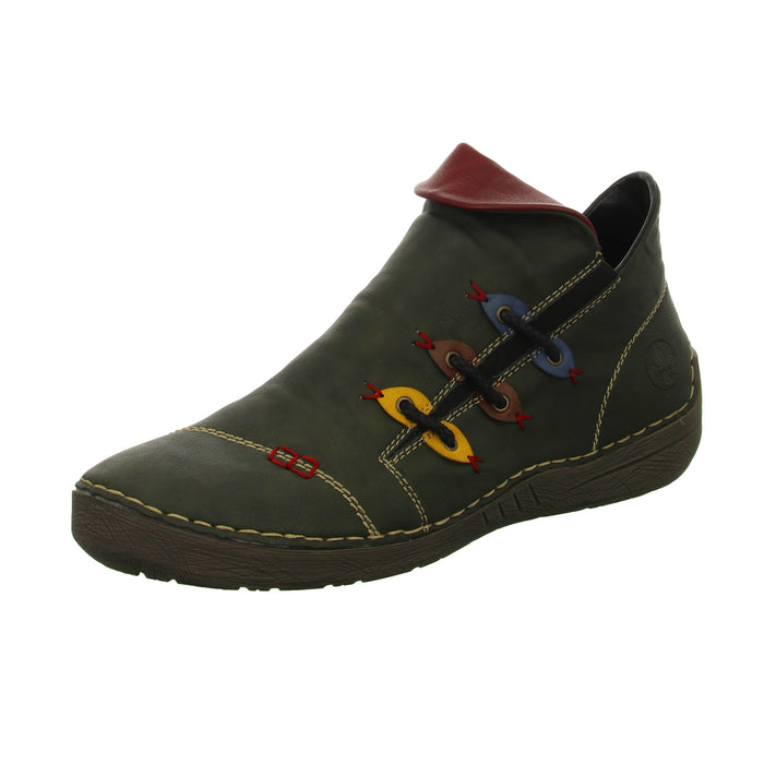 Rieker Schlupf-/Reißverschlußstiefelette Kaltfutter bis 35mm Absatz (casual) - SchuhEggers.de