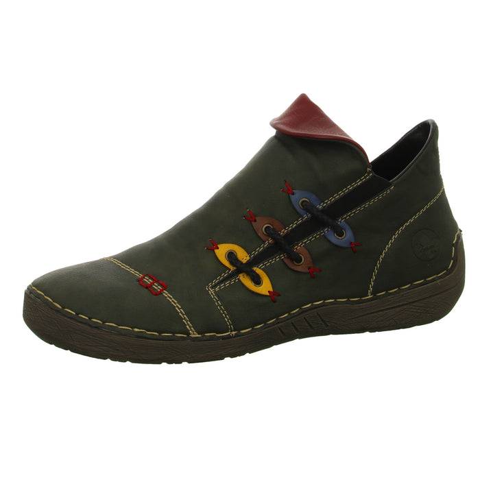 Rieker Schlupf-/Reißverschlußstiefelette Kaltfutter bis 35mm Absatz (casual) - SchuhEggers.de