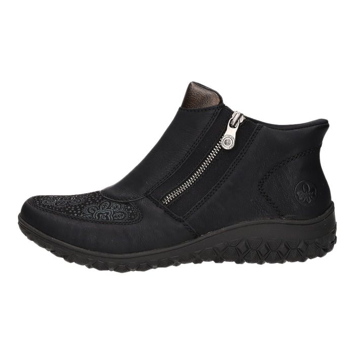 Rieker Stiefelette Kaltfutter mit Mehrweite (diverse Böden) - SchuhEggers.de