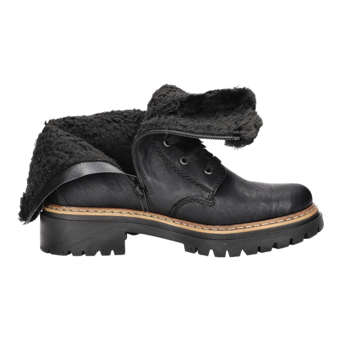 Rieker Schnürstiefelette Warmfutter bis 35mm Absatz (casual) - SchuhEggers.de