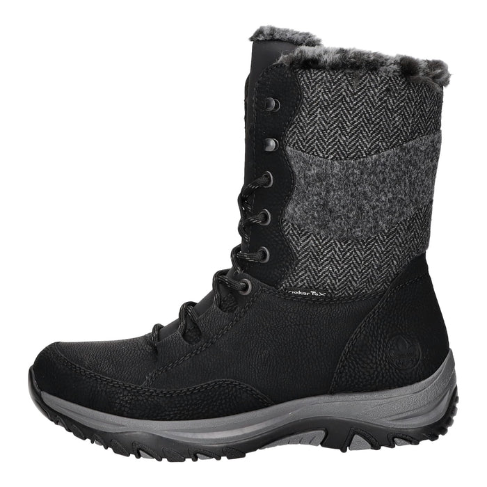 Rieker Schnürstiefelette Warmfutter bis 35mm Absatz (casual) - SchuhEggers.de