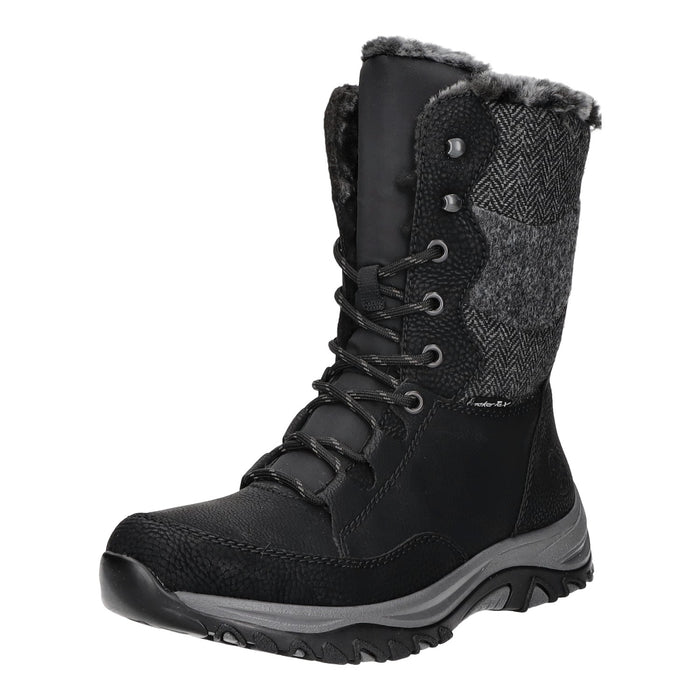 Rieker Schnürstiefelette Warmfutter bis 35mm Absatz (casual) - SchuhEggers.de
