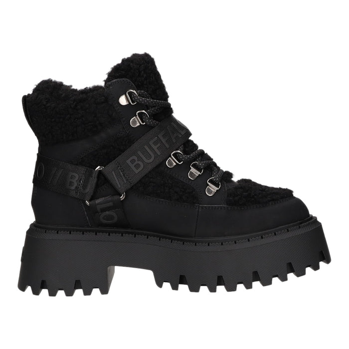Buffalo Schnürstiefelette Warmfutter bis 35mm Absatz (casual) Aspen Com Mid Warm - SchuhEggers.de