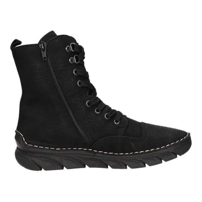 Rieker Schnürstiefelette Warmfutter bis 35mm Absatz (casual) - SchuhEggers.de