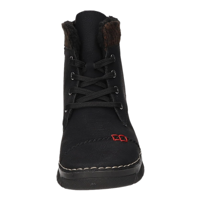 Rieker Schnürstiefelette Warmfutter bis 35mm Absatz (casual) - SchuhEggers.de