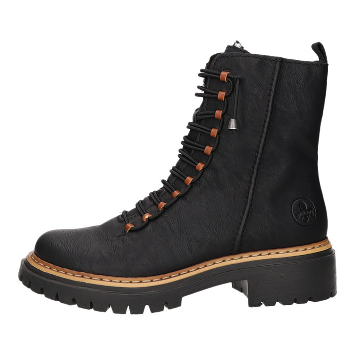 Rieker Schnürstiefelette Warmfutter bis 35mm Absatz (casual) - SchuhEggers.de