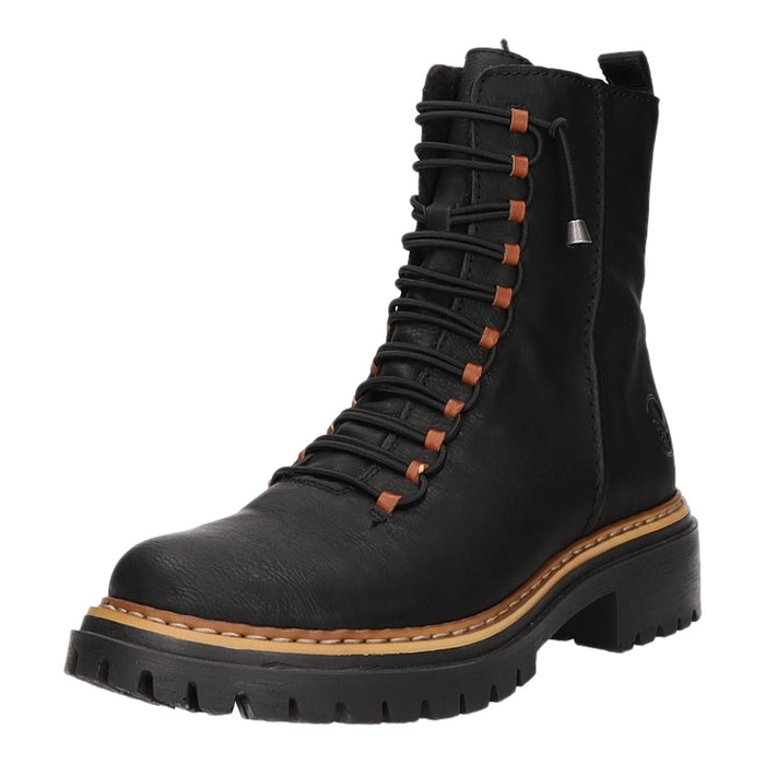 Rieker Schnürstiefelette Warmfutter bis 35mm Absatz (casual) - SchuhEggers.de