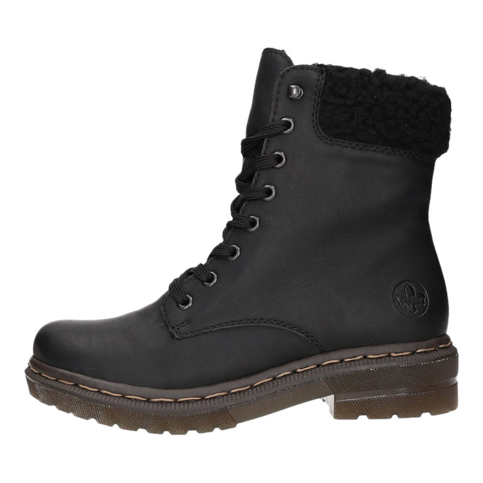 Rieker Schnürstiefelette Warmfutter bis 35mm Absatz (casual) - SchuhEggers.de