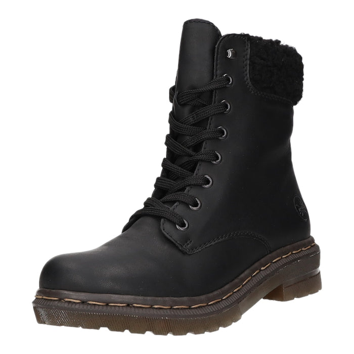Rieker Schnürstiefelette Warmfutter bis 35mm Absatz (casual) - SchuhEggers.de