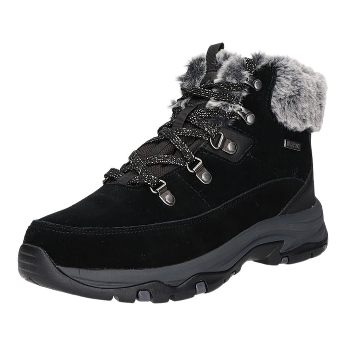 Skechers Schnürstiefelette Warmfutter bis 35mm Absatz (casual) Trego-Snow Worries - SchuhEggers.de