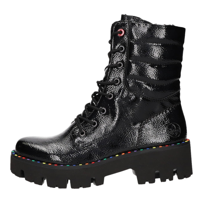 Rieker Schnürstiefelette Warmfutter bis 35mm Absatz (casual) - SchuhEggers.de