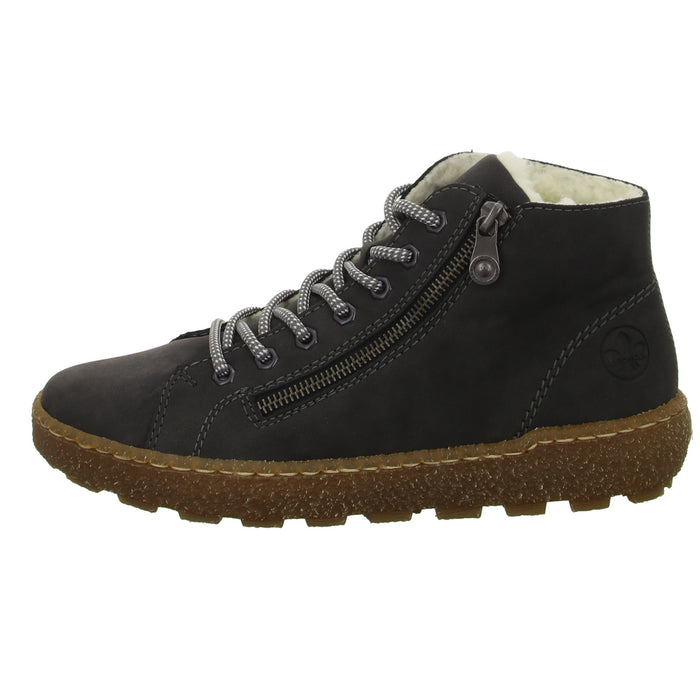 Rieker Schnürstiefelette Warmfutter bis 35mm Absatz (casual) - SchuhEggers.de