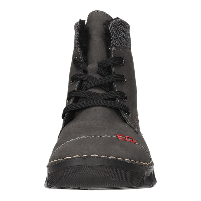 Rieker Schnürstiefelette Warmfutter bis 35mm Absatz (casual) - SchuhEggers.de