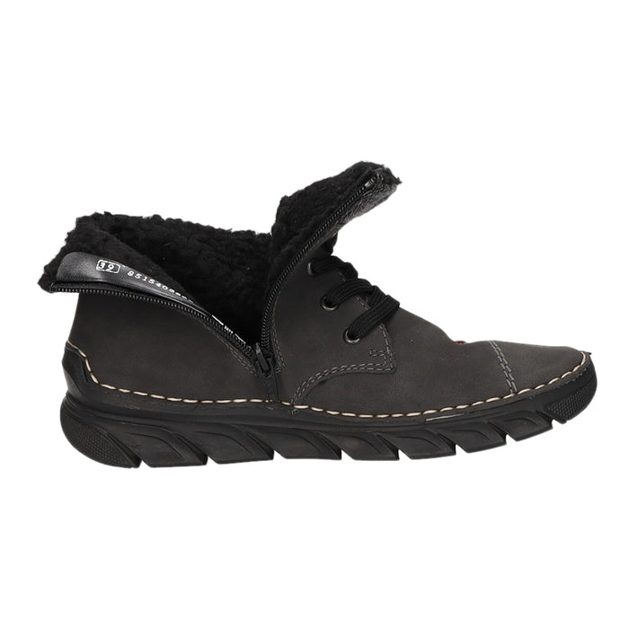 Rieker Schnürstiefelette Warmfutter bis 35mm Absatz (casual) - SchuhEggers.de