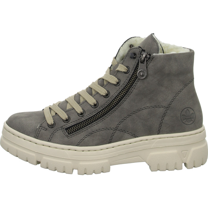Rieker Schnürstiefelette Warmfutter bis 35mm Absatz (casual) - SchuhEggers.de